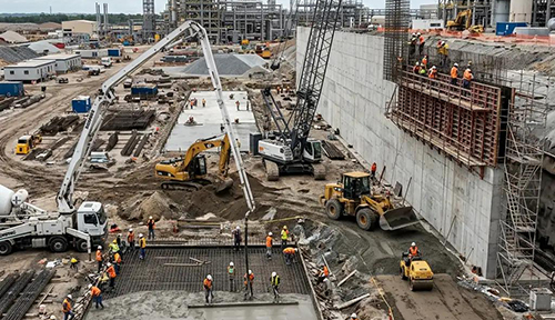 Civil engineering works