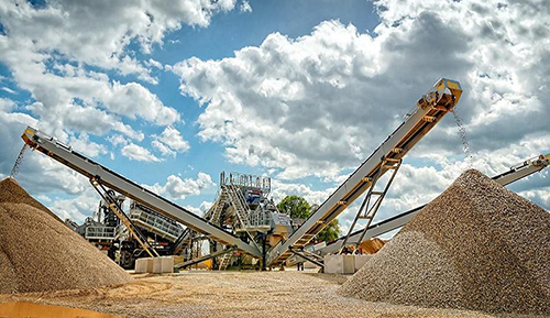 Stone crushing and aggregates